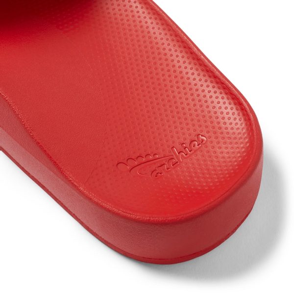 Arch Support Slides - Classic - Chili Red