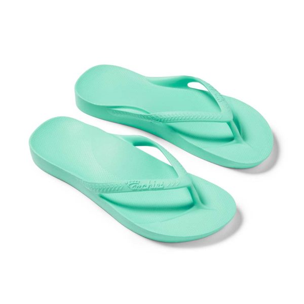 Kids - Arch Support Flip Flops - Mint