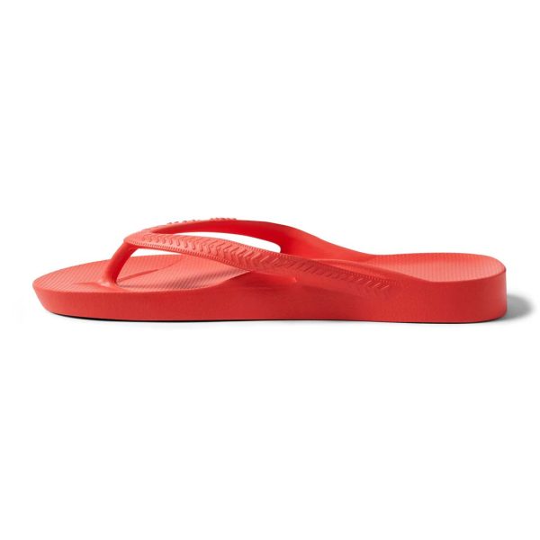 Kids - Arch Support Flip Flops - Coral
